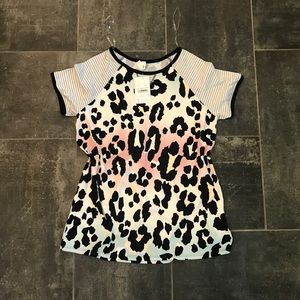Ombré Leopard Shirt